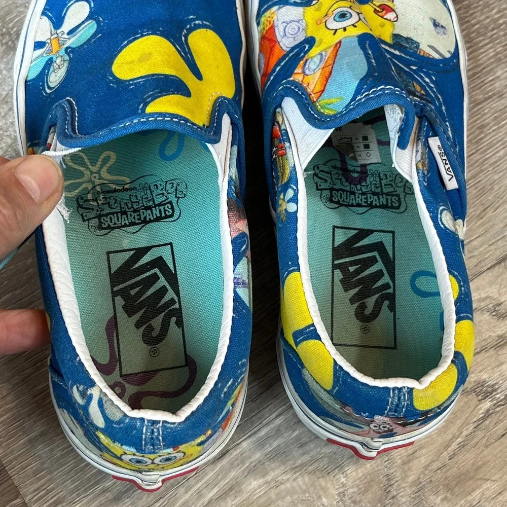 Vans x Sponge Bob Squarepants AlohaBob Blue Tropical Womens 5.5 Mens 4 EU 35‎